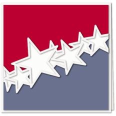Card Stars Outline Diag Divider