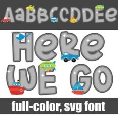 Here We Go Color Font
