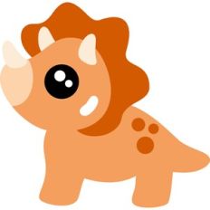 cute triceratops