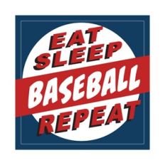 Eat Sleep Baseball Repeat