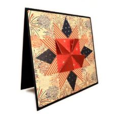 Card Star Pinwheel Pop Out