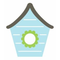 flower bird house
