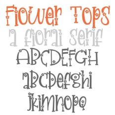 ZP Flower Tops