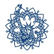 Patriotic mandala