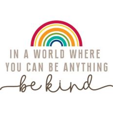 be kind