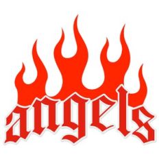 Angels Gothic Fire Logo