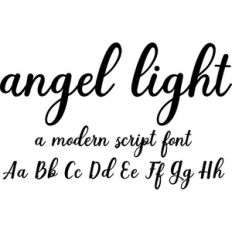 Angel Light Font