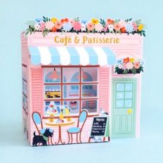 Paris Cafe 3D Box