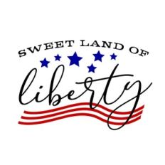 Sweet Land Of Liberty Landscape