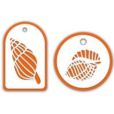 Sea Shell Beach Gift Tags