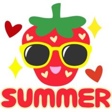 strawberry sunglasses summer