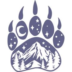 bear paw mountain scene