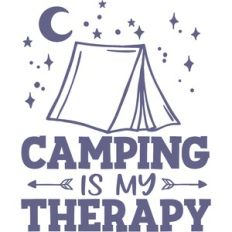 camping is my therapy
