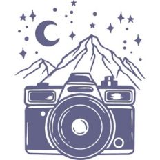 camera mountain scene