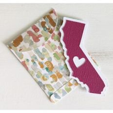california card and envelope