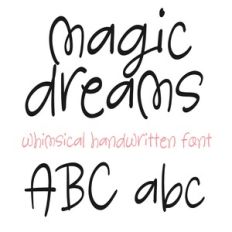 Magic Dreams Whimsical Font