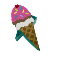 Ice Cream Triangle Box