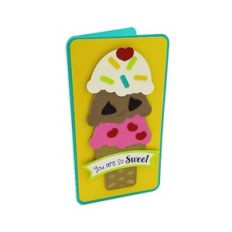 Ice Cream Mini Slimline Card