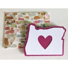 oregon card and envelope