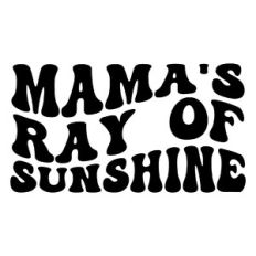 Mama's ray of sunshine