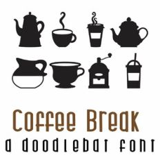 Coffee Break Doodlebat Font