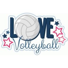 love volleyball title