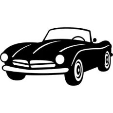 classic convertible sports car