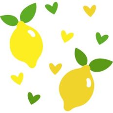 sicilian lemon and hearts