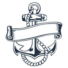 Anchor with Banner