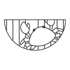 Crab Half Circle Frame