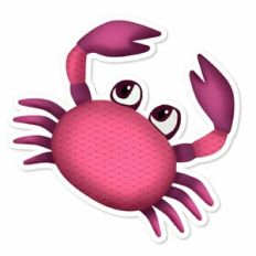 Crab Print and Cut Design