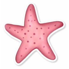 Starfish Print and Cut Design