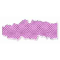 Torn Paper Mermaid Scales Banner