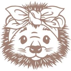 hedgehog with bandana