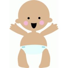 baby in diaper