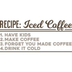 recipe: iced coffee