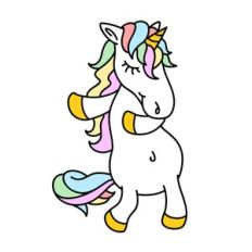 Unicorn Dancing 004