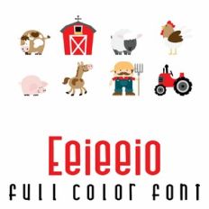 Eeieeio Full Color Font