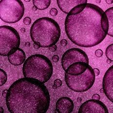 Pink Glitter Dark Bubbles Background Pattern