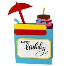 Summer Birthday - Card in a Box