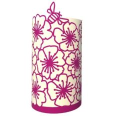 Wild Rose and Bee Lantern