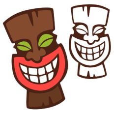 Tiki face