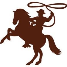 Rodeo Lasso Cowboy
