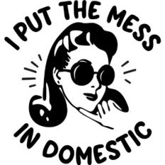 I put the Mess in Domestic