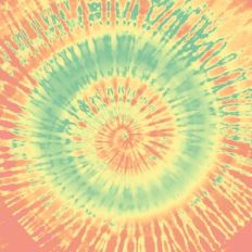 peach green and yellow distressed tie-dye background