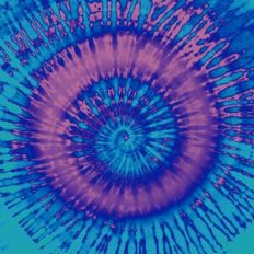 pink and blue distressed tie-dye