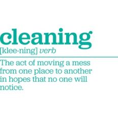 cleaning definition