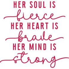 her soul is fierce
