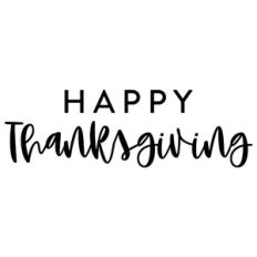 Happy Thanksgiving