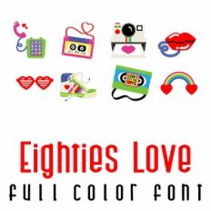 Eighties Love Full Color Doodlebat